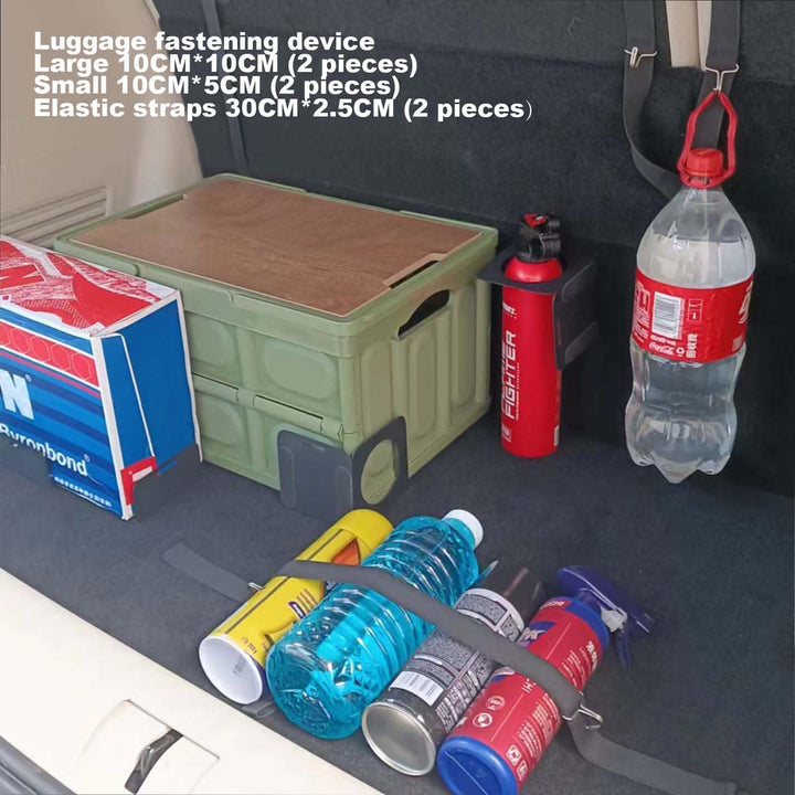 Auto organizer,Auto kofferraum organizer, Auto-Kofferraum-Teiler für Pkw,kofferraum klett fixierung,