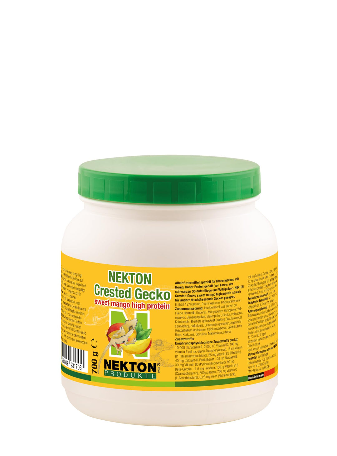 NEKTON Crested Gecko Sweet Mango high Protein 700g