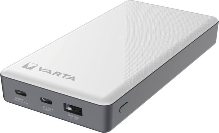VARTA Power Bank 20000mAh, Powerbank Energy mit 4 Anschlüssen (1x Micro USB, 2x USB A, 1x USB C), ko