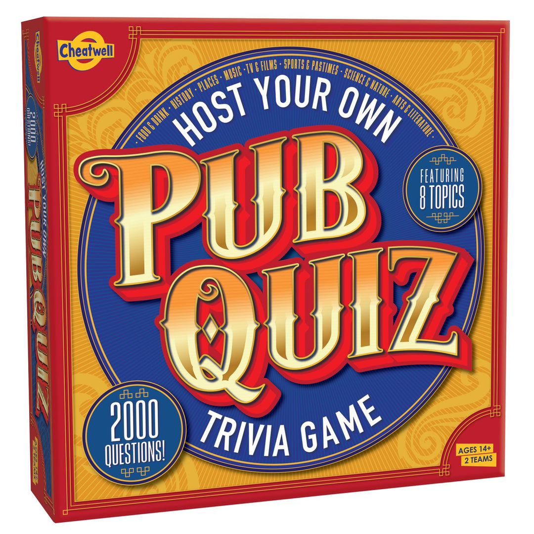 Cheatwell Games Veranstalten Sie Ihr eigenes Pub-Quiz | 2000 Quizfragen