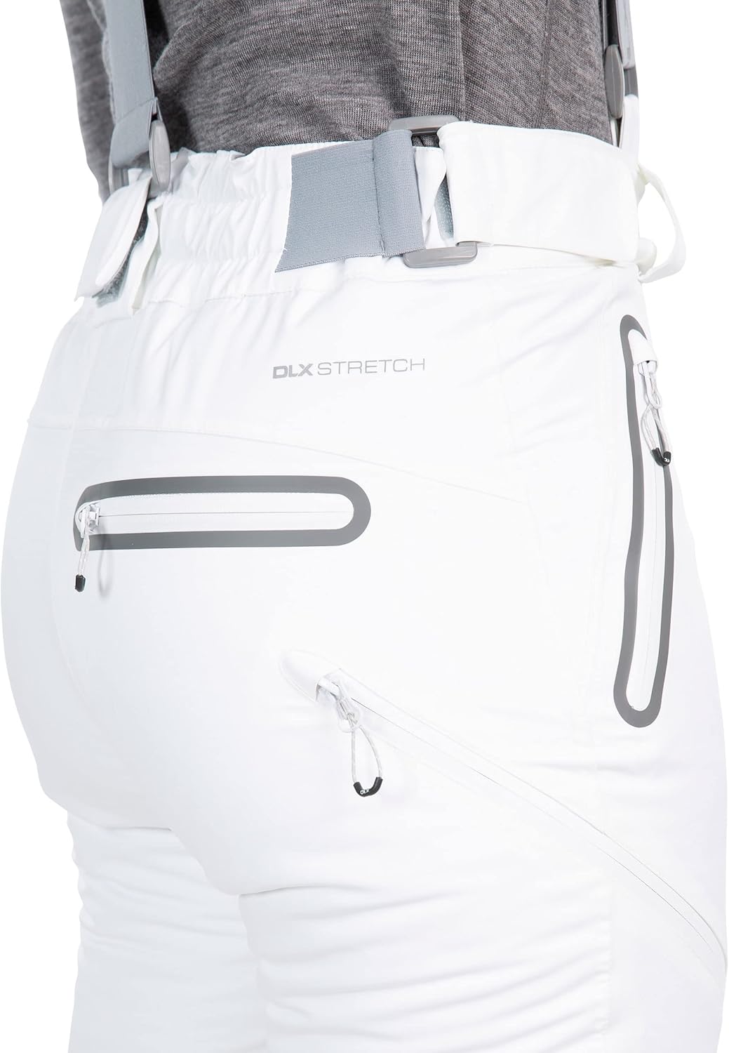 Trespass Damen Marisol wasserdichte Skihose L Weiss, L Weiss