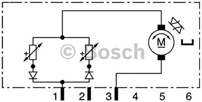 Bosch 0132801143 Stellelement, Leuchtweiteregulierung