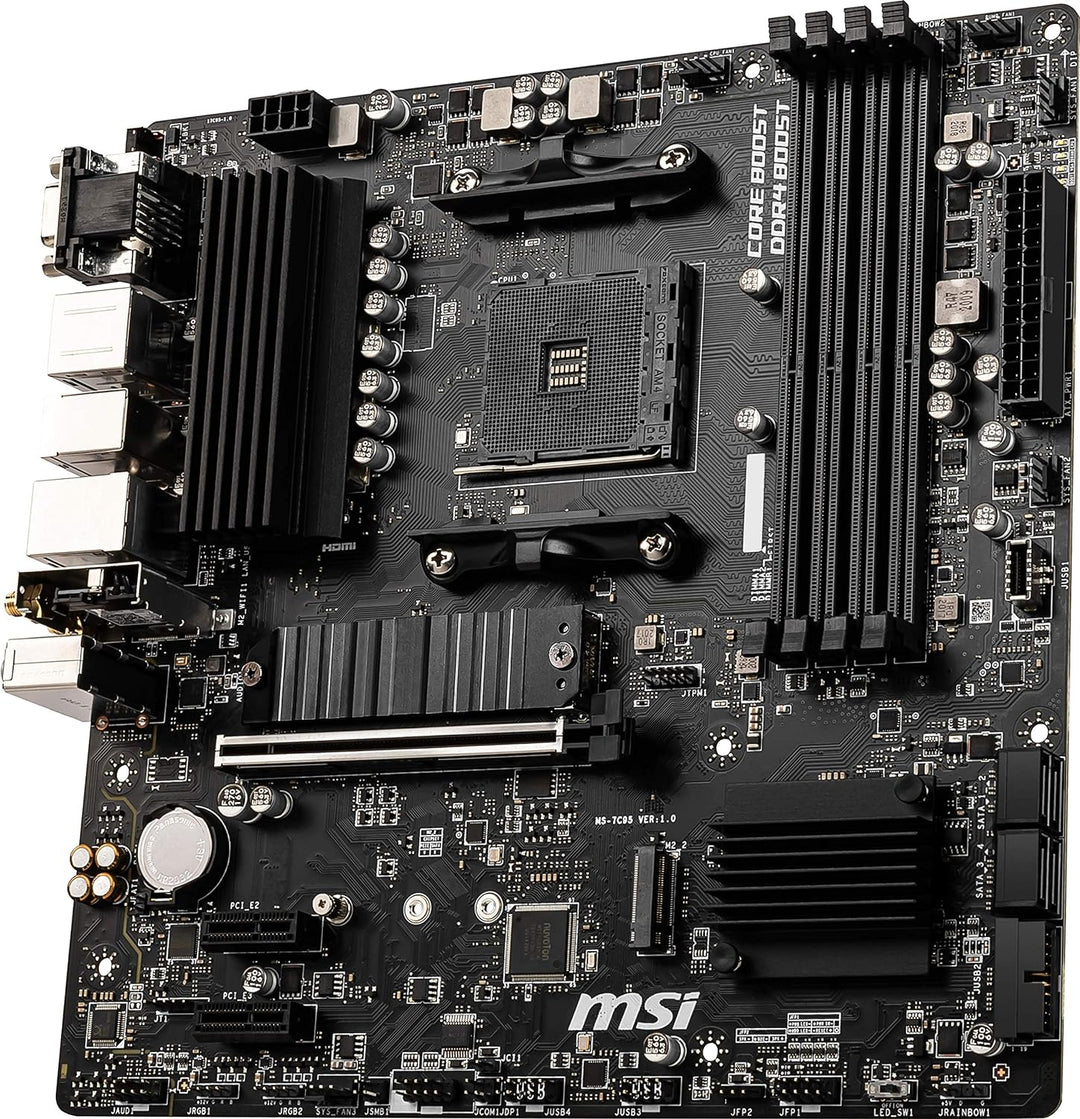 MSI B550M PRO-VDH WiFi Motherboard AMD B550 Socket AM4 Micro ATX