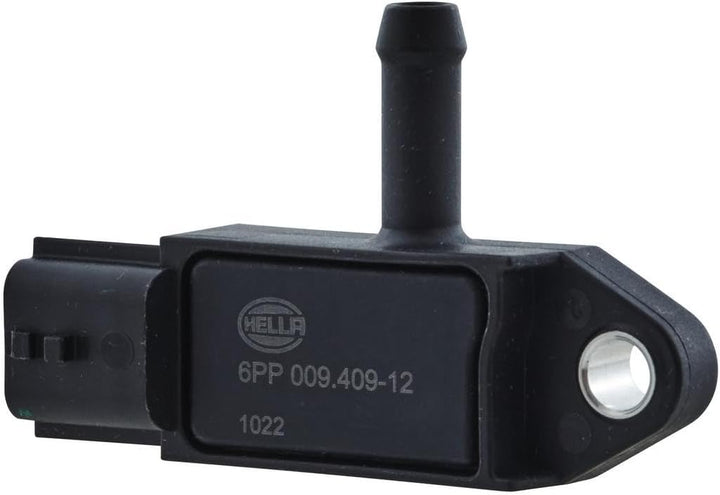 HELLA 6PP 009 409-121 Sensor, Abgasdruck - 3-polig - geschraubt