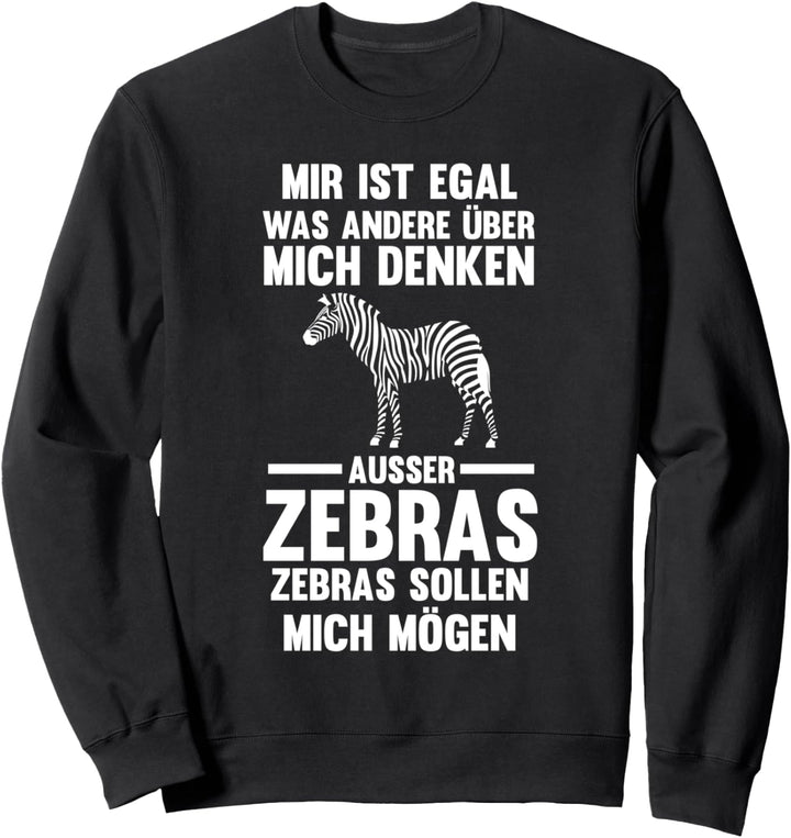 Zebra Sweatshirt