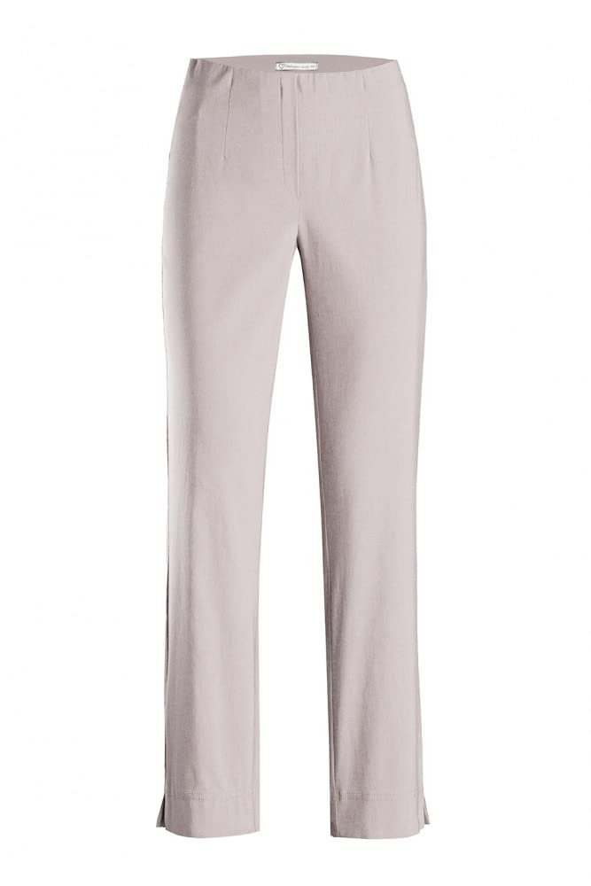 Stehmann, INA-800-14060 Lange gerade geschnittene Stretch-Hose 34 Kalk, 34 Kalk