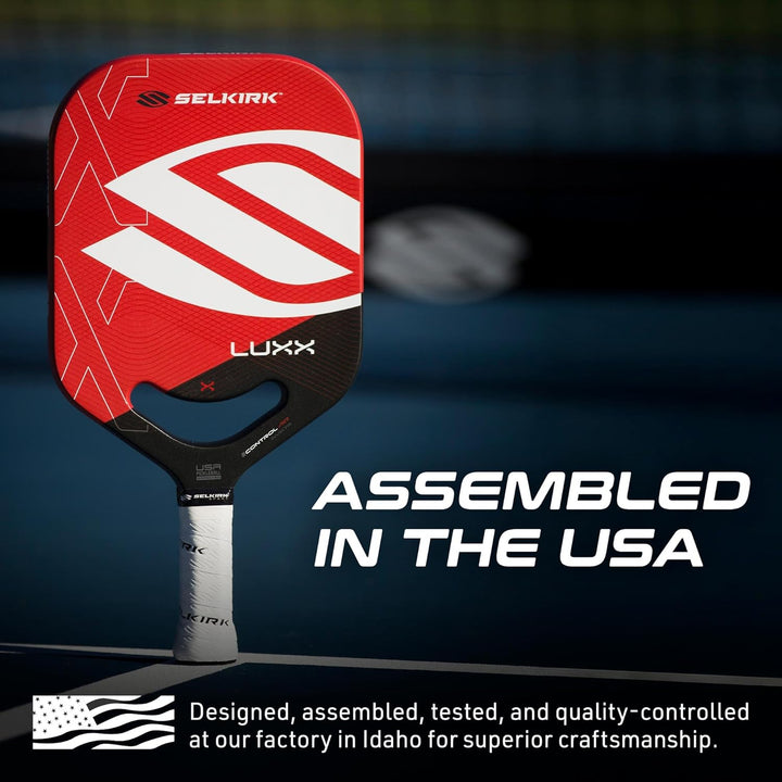 Selkirk Sport LUXX Control Pickleball-Paddel | Kohlefaser-Paddel mit Polypropylen-X7-Kern | Entwicke
