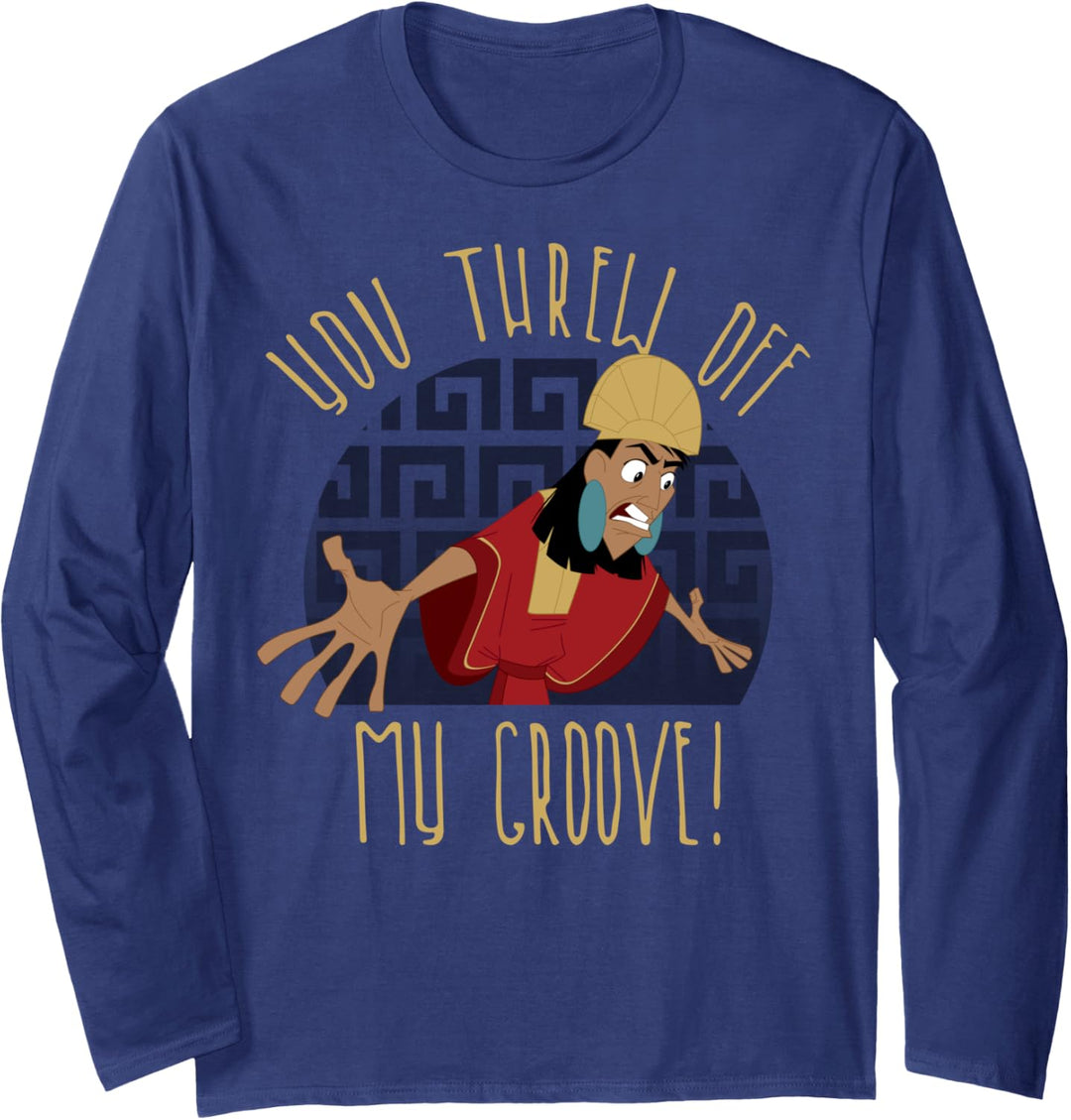Disney The Emperor's New Groove Kuzco Threw Off My Groove Langarmshirt