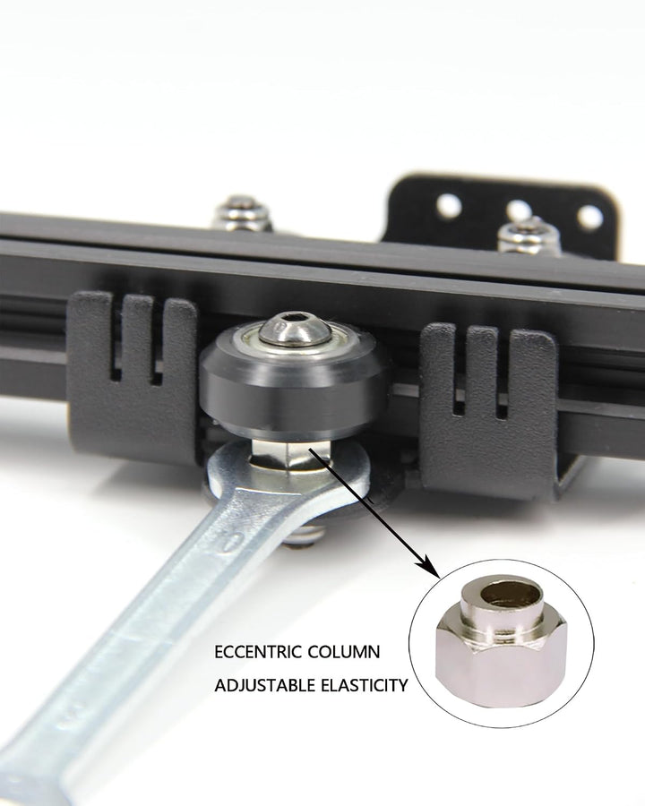 Zeberoxyz Upgrade Direct Drive Support Aluminiumplatte mit Riemenscheiben mit Doppelzahnrad-Extruder