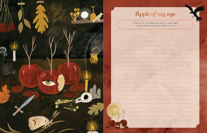 Seasons of the Witch Mabon Journal, Flexible Bindung