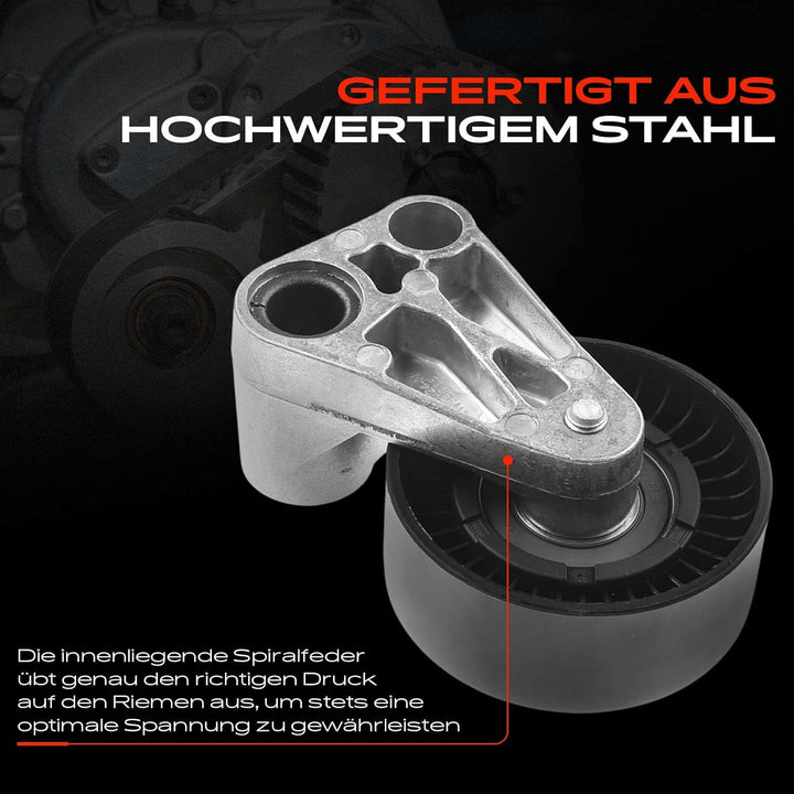 Frankberg Spannrolle Riemenspanner für 5er E34 E39 7er E32 E38 8er E31 3.0L 3.5L 4.0L 4.4L Stufenhec