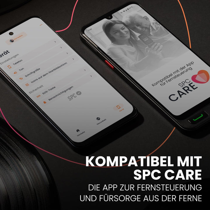 SPC Zeus 2 Pro - Smartphone für Senioren Kompatible mit App Fernverwaltung und -ortung | Easy-Mode,