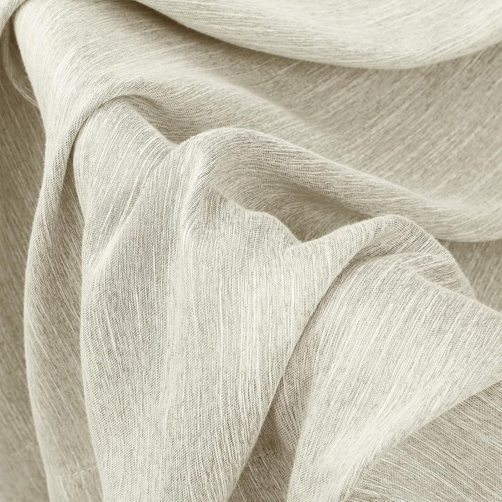 Melodieux Vorhänge Verdunkelung Gardinen Blickdicht Leinenoptik für Wohnzimmer kinderzimmer Schlafzi