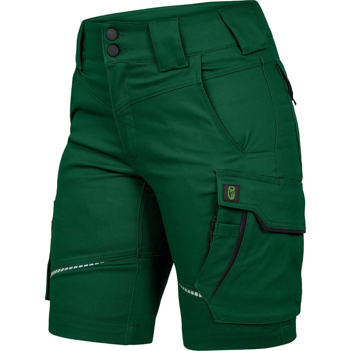Leibwächter Kurzehose Damen Shorts Flex LINE grün-schwarz Nr. FLXDK21 Grösse 38
