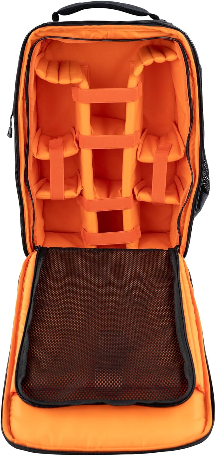 DÖRR Fotorucksack Prag Pro 20L & Prag Go 16L, Wasserdicht, Kamera-Rucksack, 16 Zoll Laptopfach, Spie