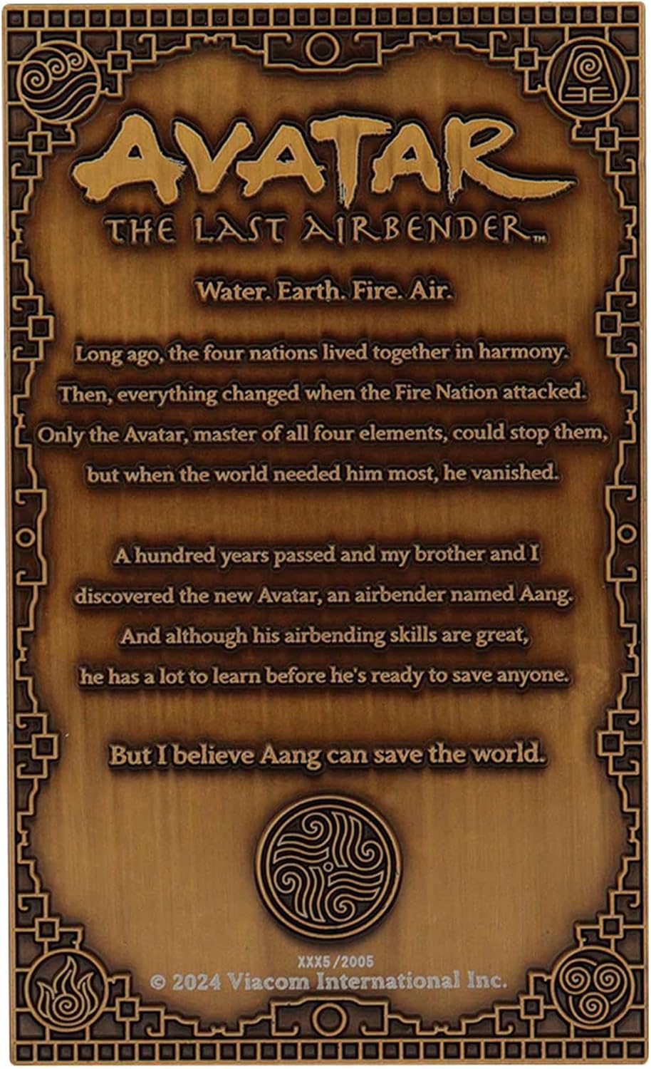 Avatar, le dernier maître de l'air Lingot Aang Limited Edition