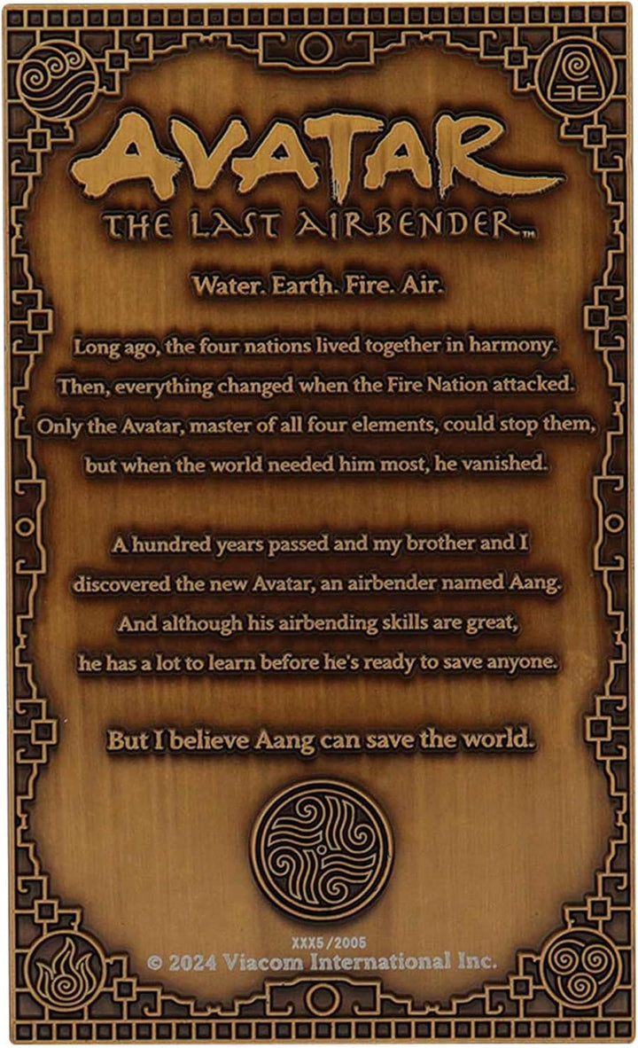 Avatar, le dernier maître de l'air Lingot Aang Limited Edition