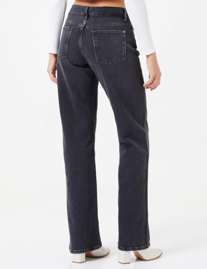 7 For All Mankind Damen Jeans 32 Schwarz, 32 Schwarz