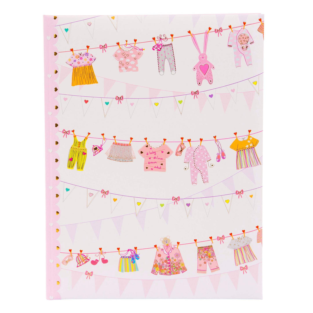 goldbuch 11 457 - Babytagebuch Sweet and Fresh Girl im Turnowsky Design mit 44 illustrierte Seiten,