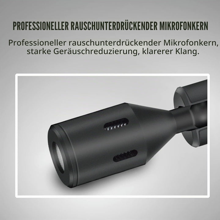 Andoer Mini Plug-in Smartphone Mikrofon Handy Mic Niere Tonabnehmer Typ-C Stecker 90° Winkel einstel