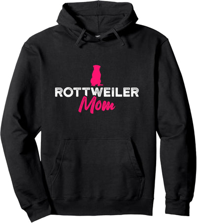 Rottweiler Mom Pullover Hoodie