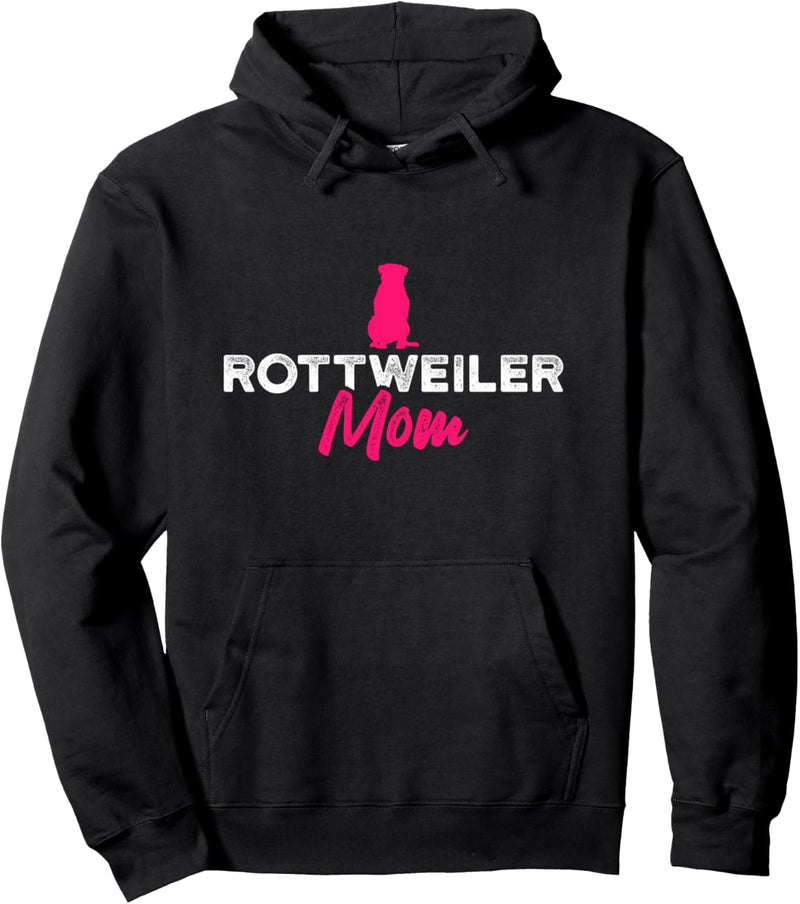 Rottweiler Mom Pullover Hoodie