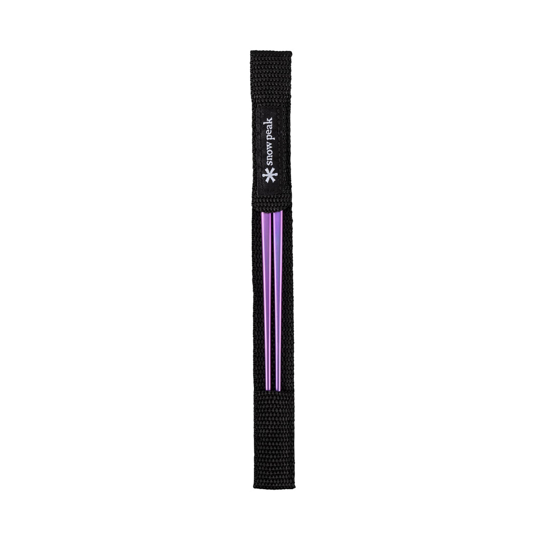 Snow Peak Titanium Chopsticks, Purple, Purple