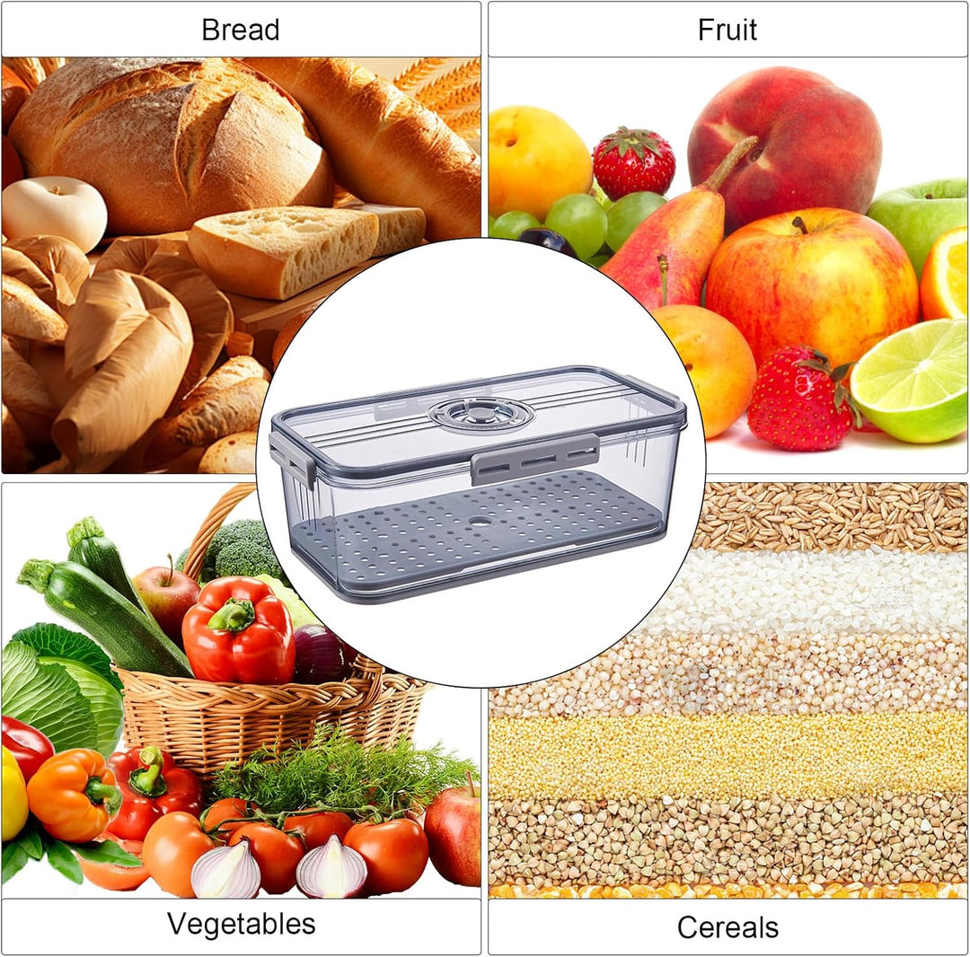 Brotkasten, Timing Brotkasten Brotbox Plastic Storage Bins With Lids Storage Basket Bread Boxes Kitc