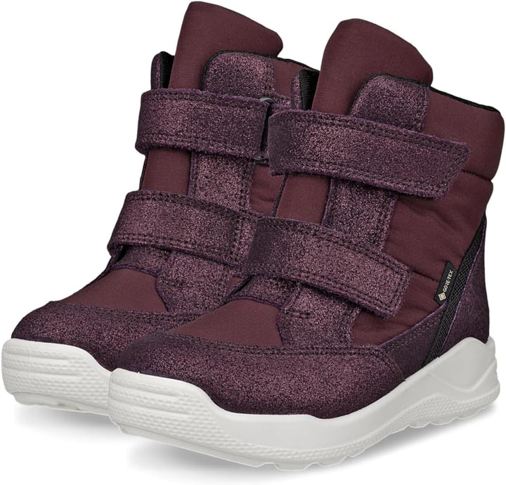 Ecco Baby-Jungen Urban Mini Fashion Boot, Night Shade Barolo/fig, 22 EU