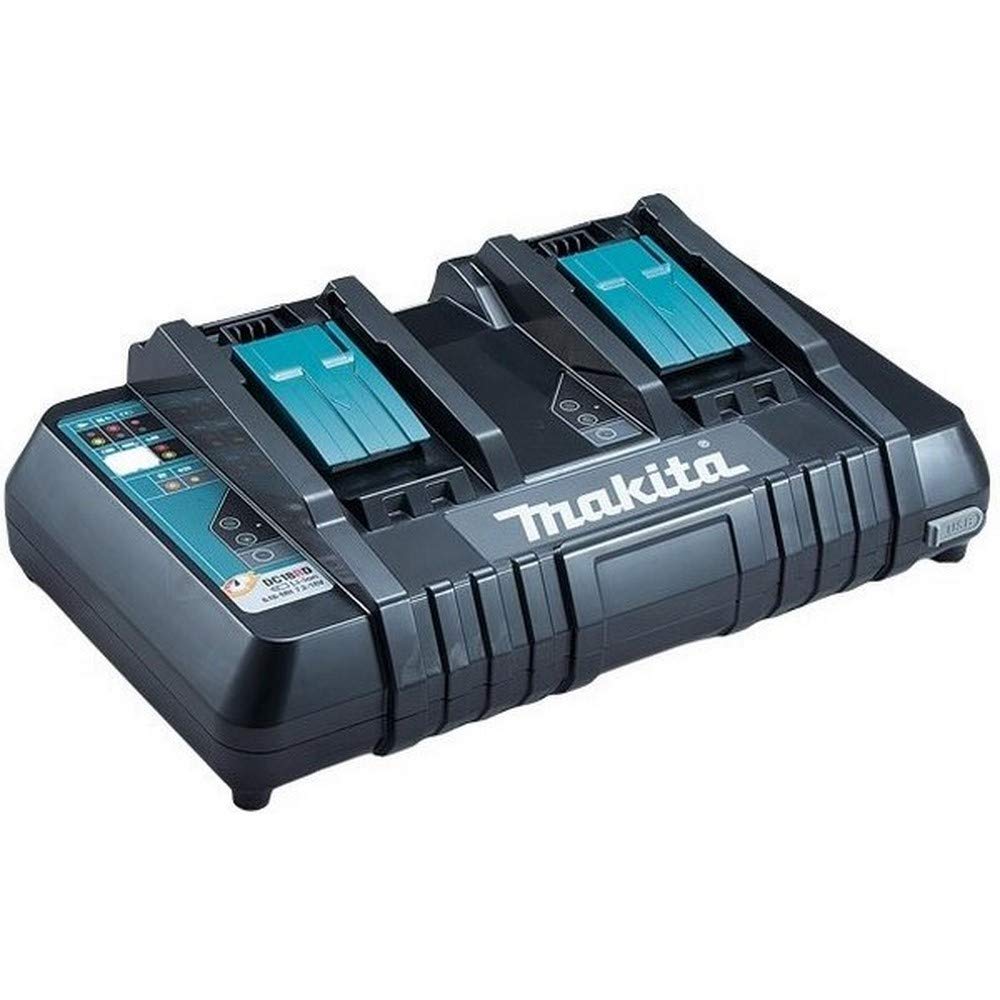 Makita Multicargador 2 Puertos DC18Rd Multi-Ladegerät 2 Ports, Bunt