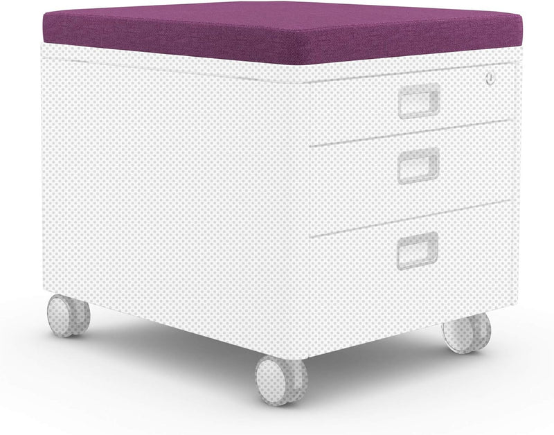 moll Pad, Sitzkissen für die Rollcontainer moll Pro und moll Cubic, abnehmbar und leicht zu reinigen