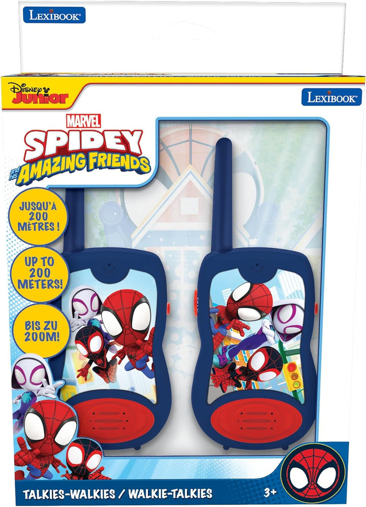 Lexibook, Spidey und Seine aussergewöhnlichen Freunde, Talkie-Walkies 200m, Kommunikationsspiel für