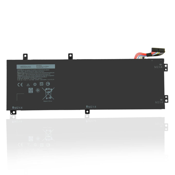Exmate Laptop-Akku RRCGW M7R96 62MJV für Dell XPS 15 9550 Dell Precision 15 5510[11.4V 4900mAh] akku