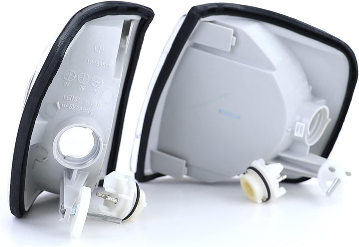 Carparts-Online Blinker Weiss Paar für Mercedes S-Klasse W126 Limousine 80-91