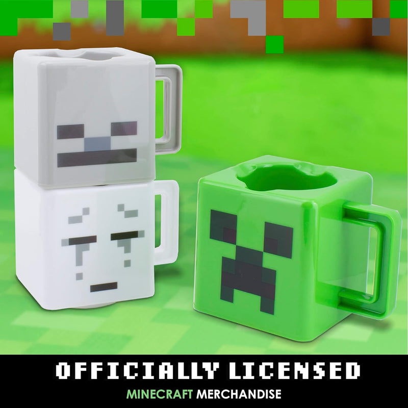 Minecraft Becher zum zusammenstecken 3er Set