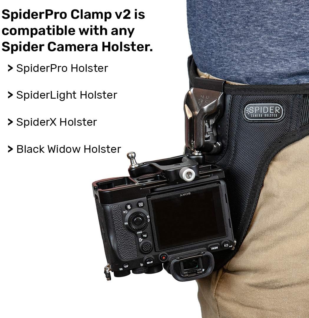 SpiderPro Clamp v2 Klemmplatte für Arca-Profile am Spider Holster, L-Bracket Clamp v2_new