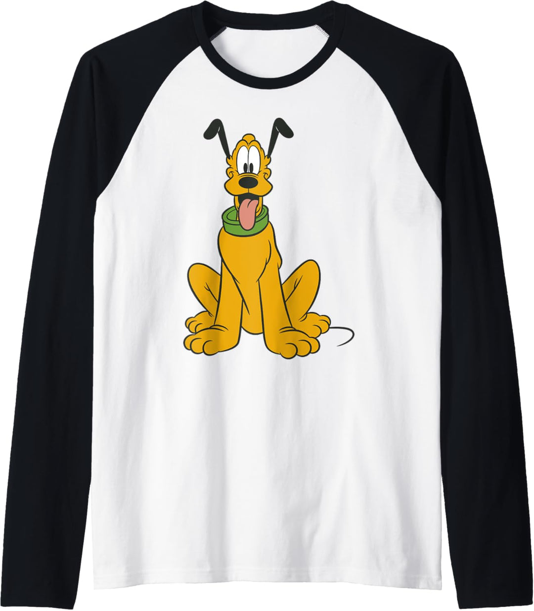 Disney Mickey Mouse Pluto The Dog Portrait Raglan