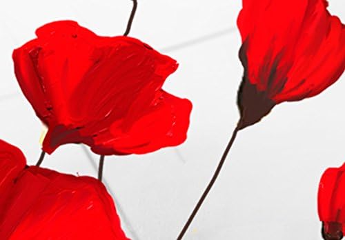 murando Acrylglasbild Blumen 120x40 cm 1 Teile Wandbild auf Acryl Glas Bilder Kunstdruck Moderne Wan