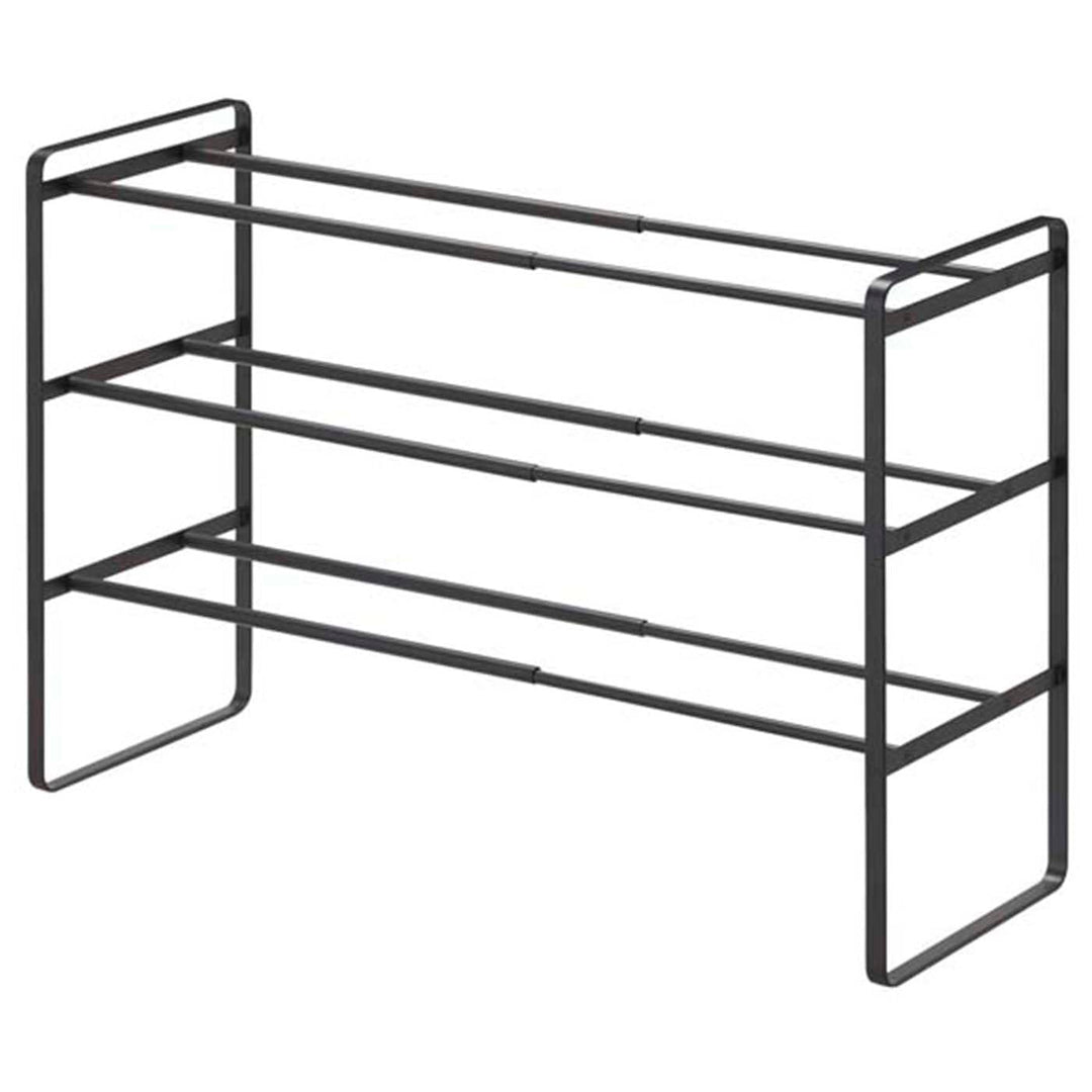 YAMAZAKII 7556 Frame Schuhregal, Schwarz, One Size, Schwarz
