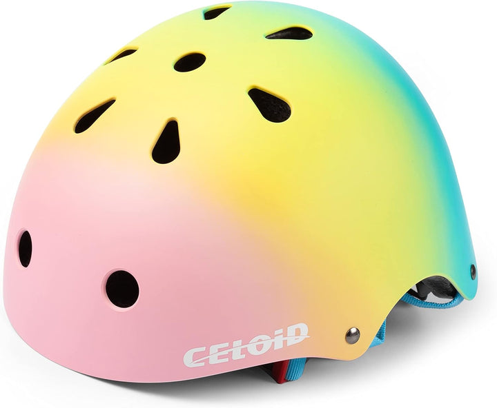 CELOID Kinder Fahrradhelm, Kleinkind Skateboard Helme für Alter 3-5-8-10-16 Jahre Jungen Mädchen, ve