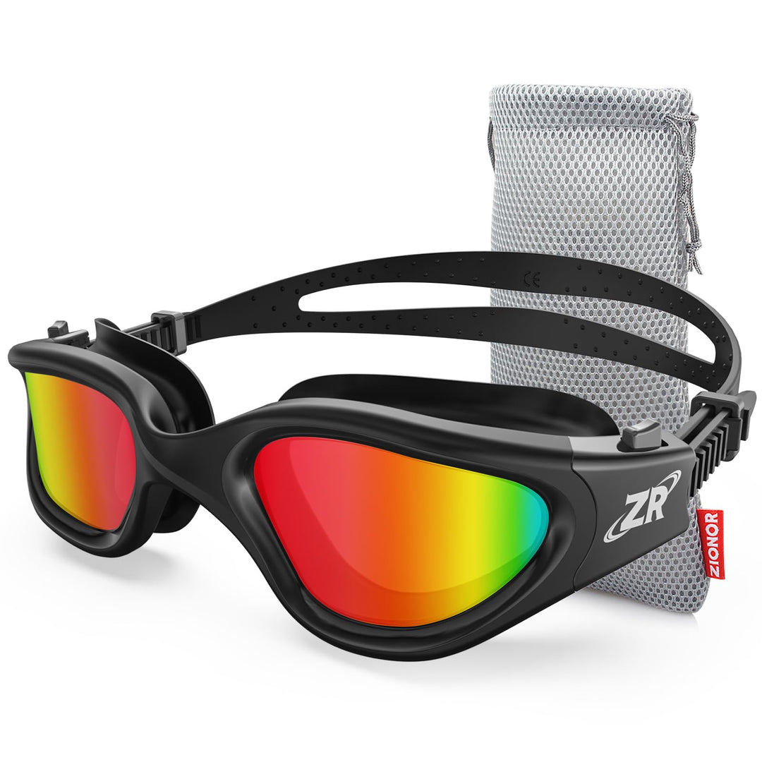 ZIONOR G1 NEW Polarisierte Schwimmbrille für Erwachsene Damen Herren – Beschlagfrei, 100% UV-Schutz,
