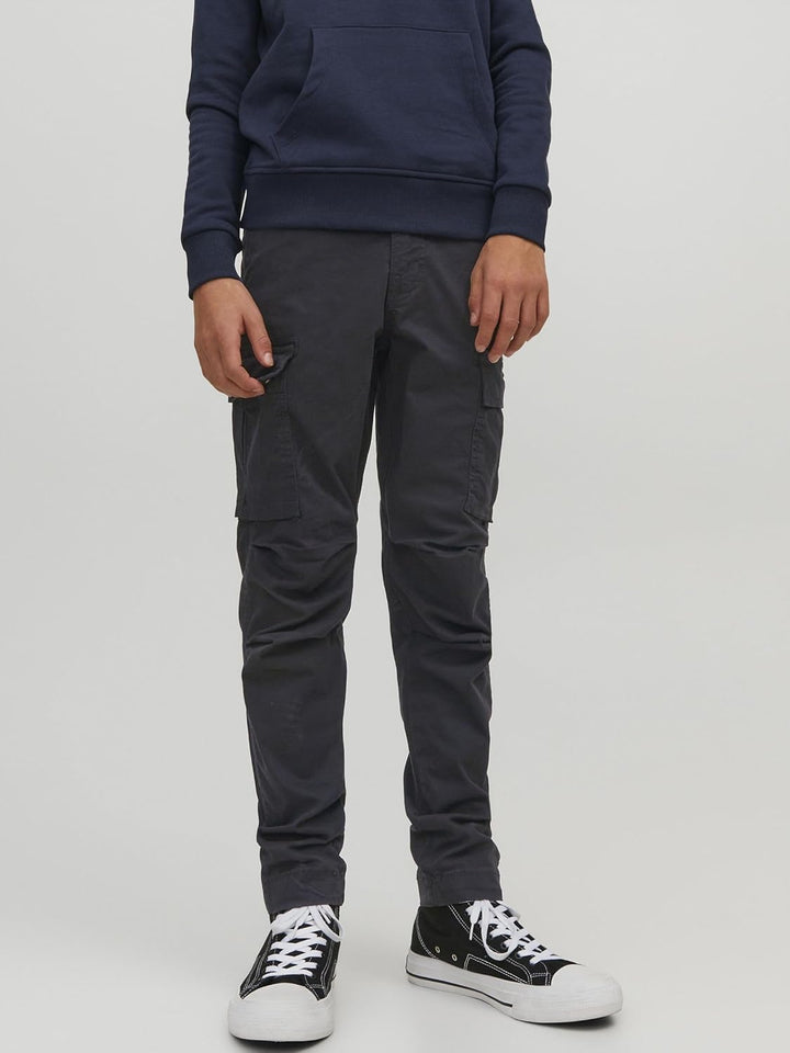 JACK & JONES Jungen Jpstace Jjtucker AMA Jnr Cargohose 146 Schwarz, 146 Schwarz
