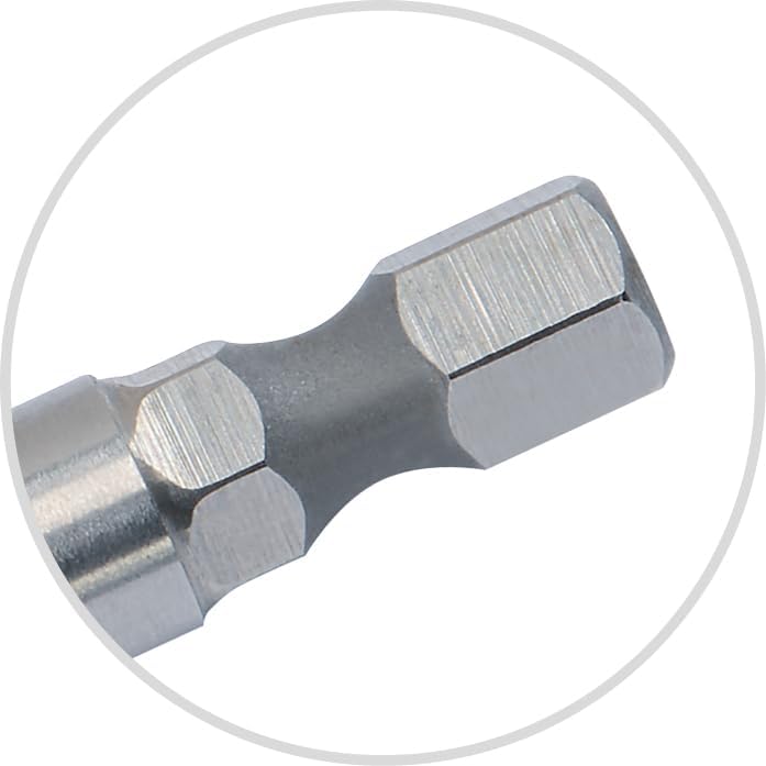 VÖLKEL HexDrive Maschinengewindebohrer Set HexDrive in Kunststoff-Kassette | Form C | 15° Rechtsspir