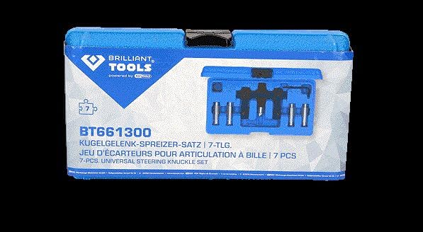 BRILLIANT TOOLS BT661300 Kugelgelenk-Spreizer-Satz | 7-tlg. [Powered by KS TOOLS]