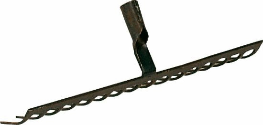 Regur Strassenrechen, Bau- und Kiesrechen, Zinkenlänge 105 mm, Eisen, Garten Rechen