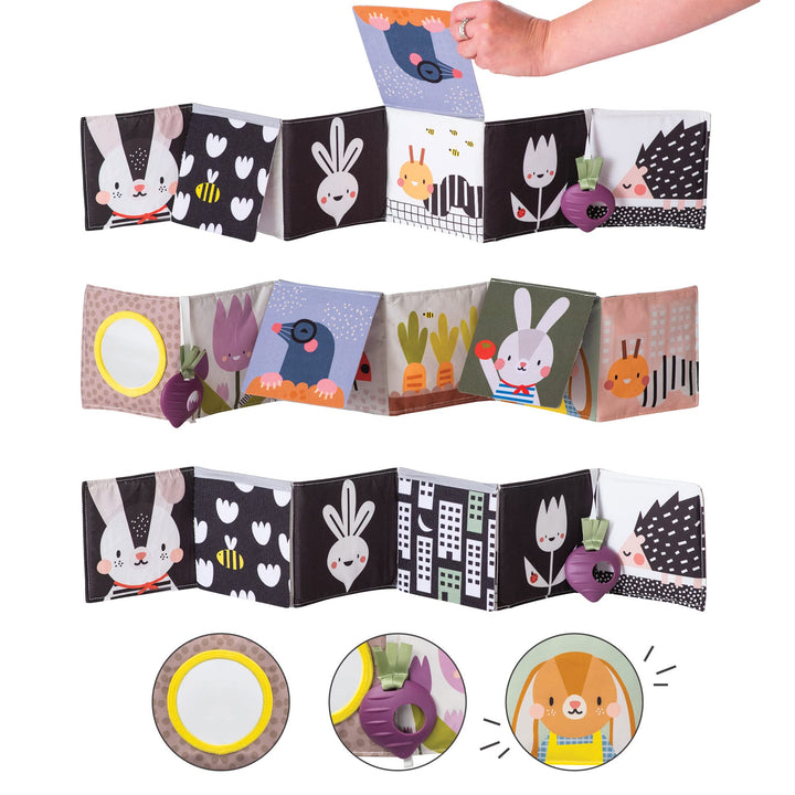 Taf Toys 13065 - Versteck-Spielbuch „Garten“
