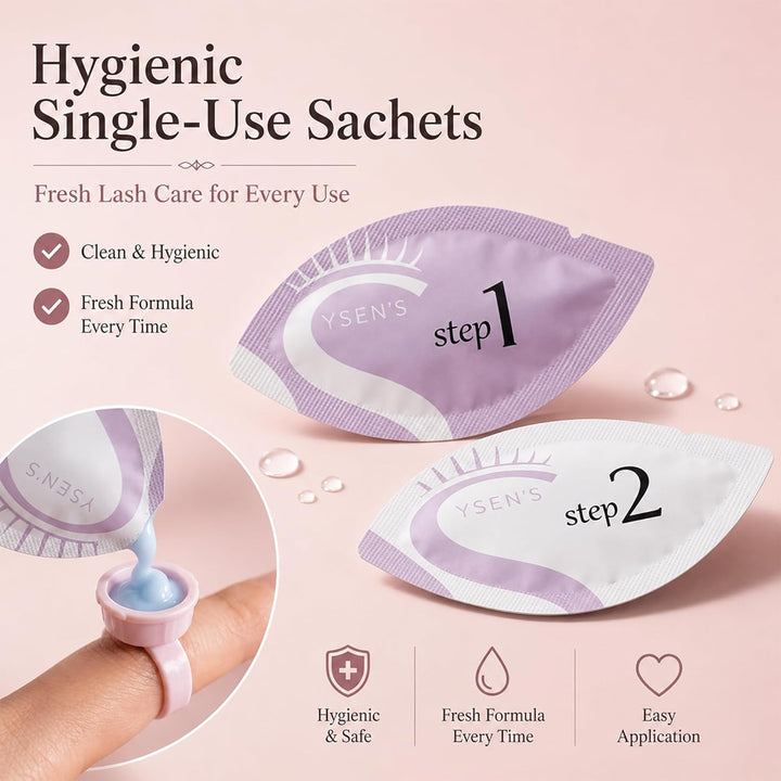 Ysen's wimpernlifting set, Brauenlaminierung und Tönungsset (Schwarz), Augenbrauen Lifting Set, Prof