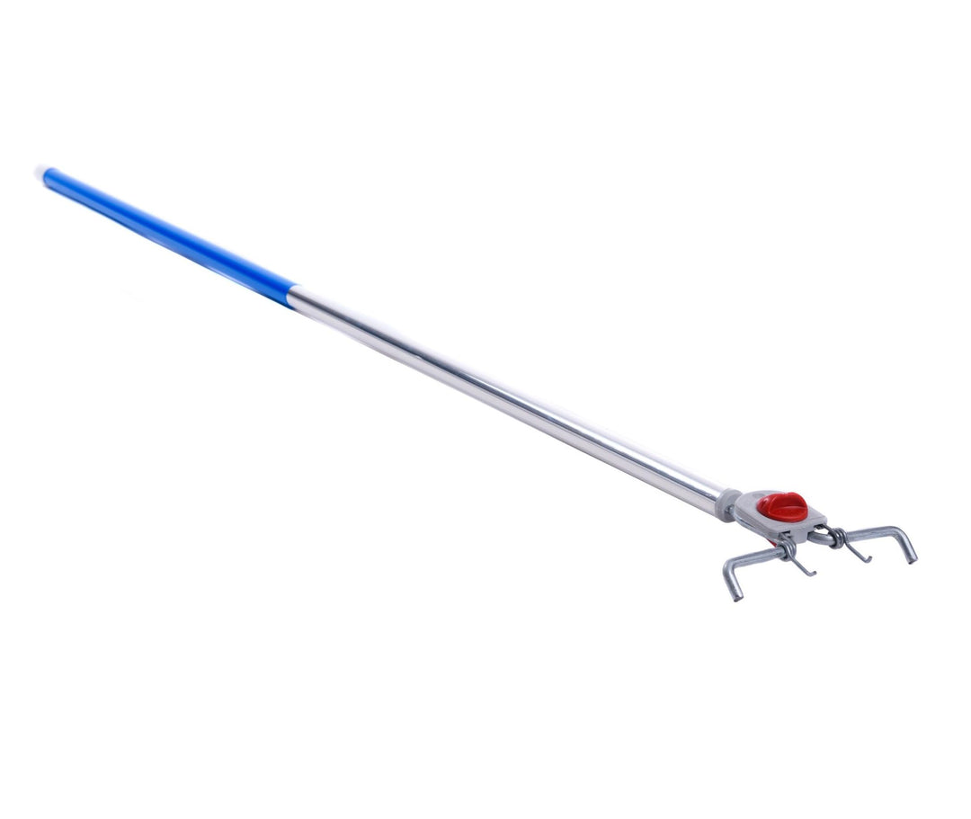 BawiTec Aluminum Besenstiel Länge 145cm 4-Loch Wechselsystem Aluminiumstiel für Besen Schrubber Bürs