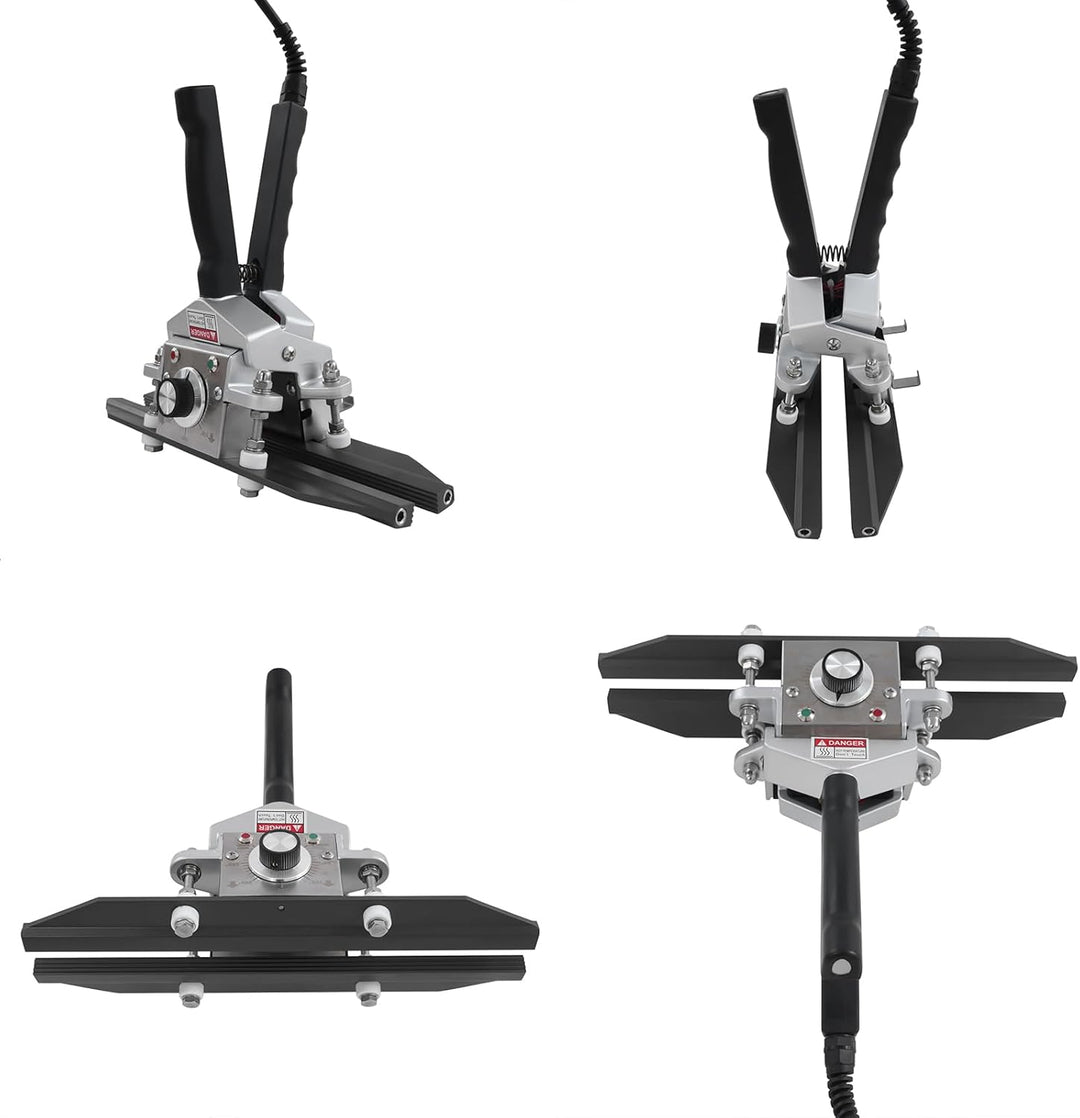 Handheld-Heisssiegelgerät 300mm – 500W Tragbares Crimp-Heisssiegeler für Alufolienbeutel, Snackbeute