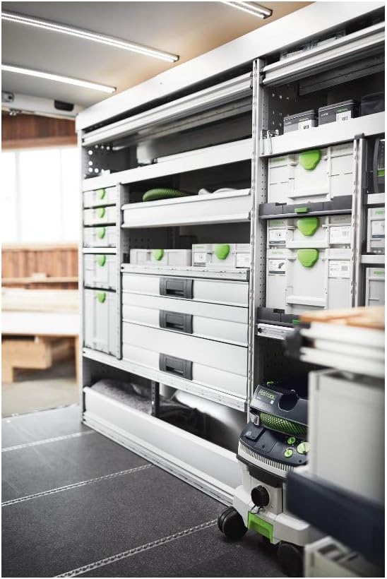 Festool Systainer³ SYS3 M 437 (mit Abdeckung für Beschriftungsfeld) 396mm x 296mm x 437mm, 396mm x 2
